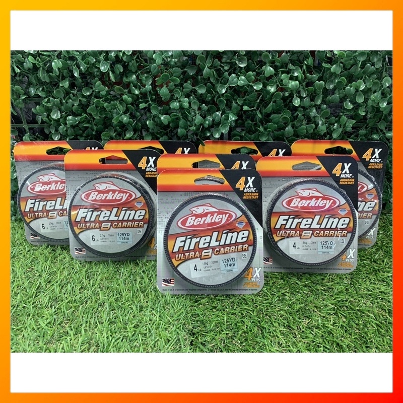 Berkley Fireline Ultra 8 Carrier Braided Fishing Line (125 Yards/114 ...