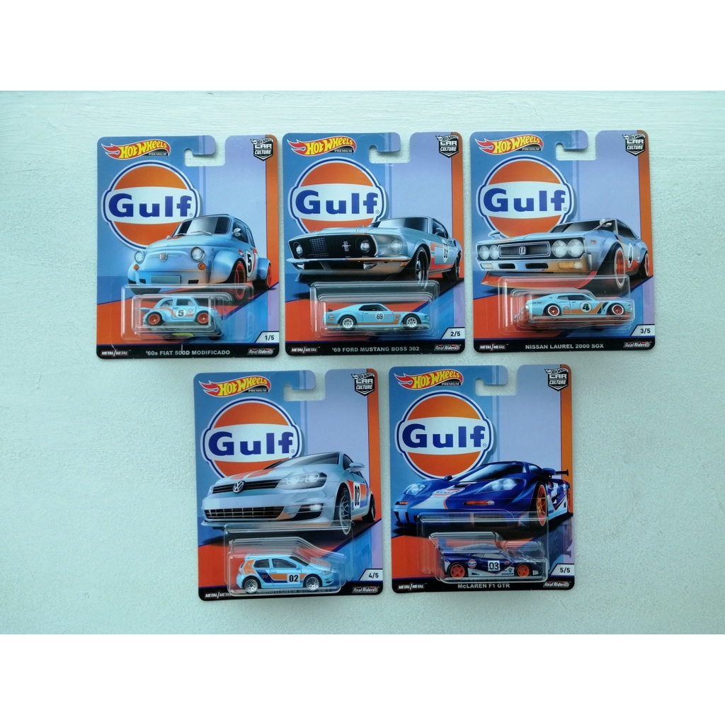 Hot wheels cheap gulf set