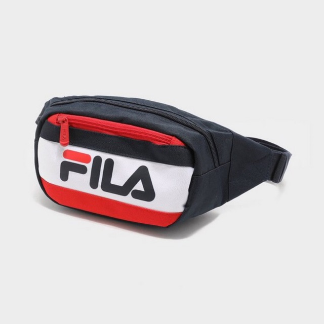 Red fila bum online bag