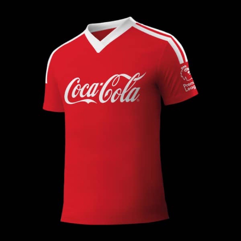 Coca cola sale premier league jersey