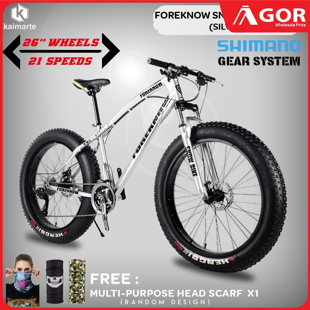 Foreknow snow bike discount price