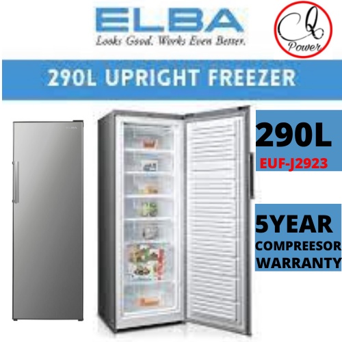 (Fast Delivery) ELBA ITALY EUFJ2923(SV) Gross 290L R600A UPRIGHT
