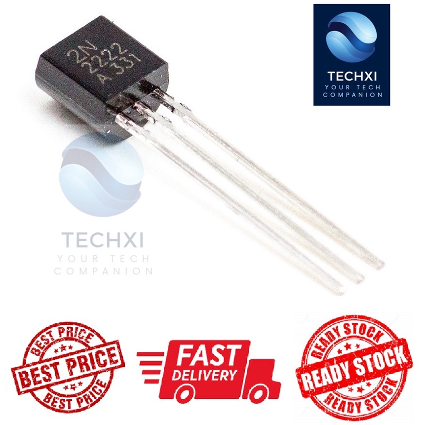 Transistor (2N2222) NPN 30V / 0.6A Shopee Malaysia