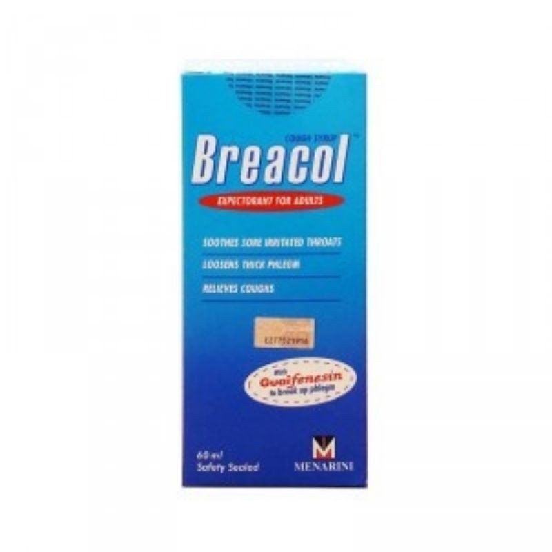 Breacol Cough Syrup for Adults 60ml Shopee Malaysia