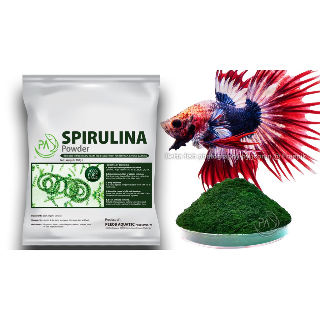 Spirulina for betta fry sales