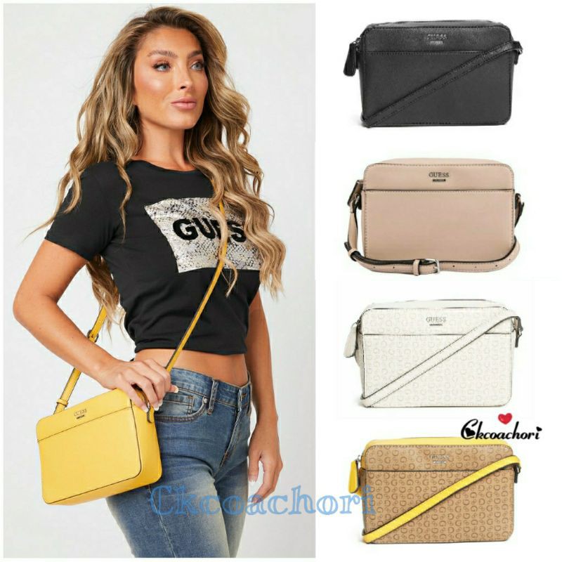 Guess z Campos Mini Camera Crossbody Bag Women 6059 Shopee Malaysia