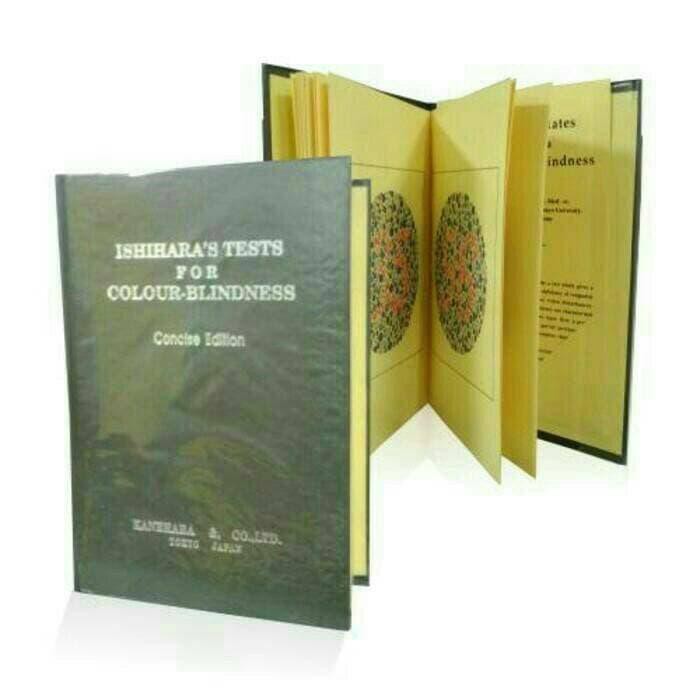 Official Ishihara Book 14 Plates For Color Test!! Shopee Malaysia
