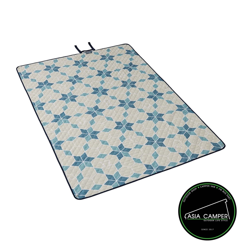 Tappeto Da Spiaggia Coleman Citrus Stripe – Morbido E Pratico Per Campeggio E Outdoor