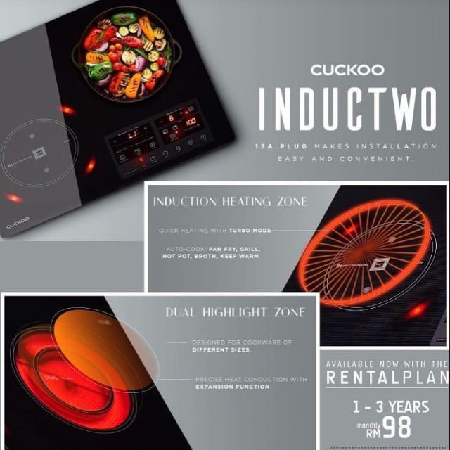 Cuckoo best sale induction cooker