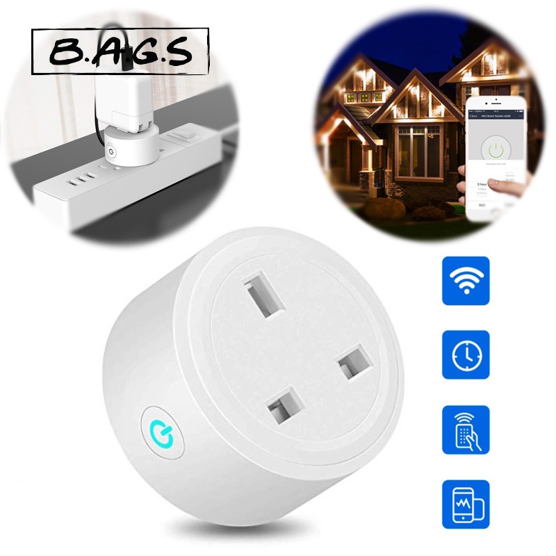 TheBags Wireless Remote Control Socket Timer Plug Power Socket Switch ...