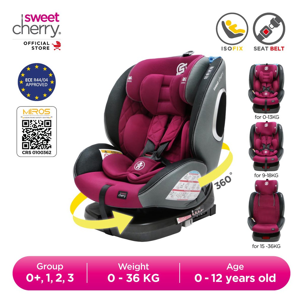 Sweet cherry car seat manual discount