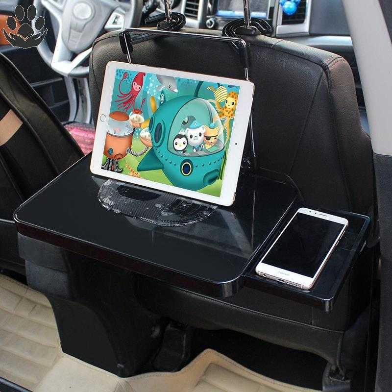 Car Foldable Small Table Board Rear Seat Car Tablet Notebook Bracket