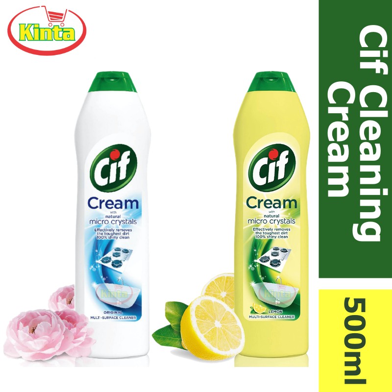 Cif Lemon Cream Cleaner 500ml