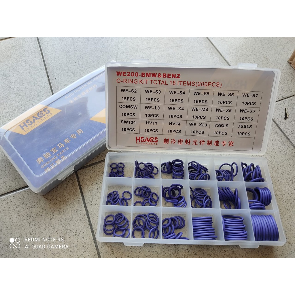 Kit Ricarica Clima Auto Kit O-ring Per Climatizzatore Auto - 270 - Foto 9