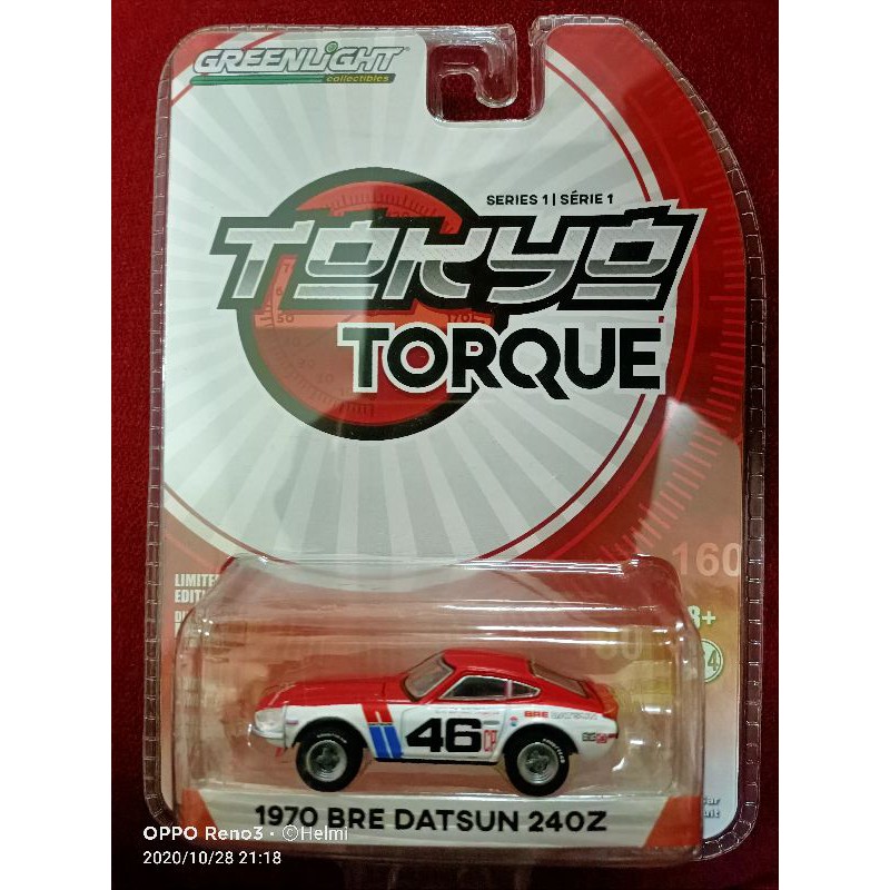 Greenlight / Tokyo Torque 3 / 1970 Datsun 240Z (#301 La Carrera