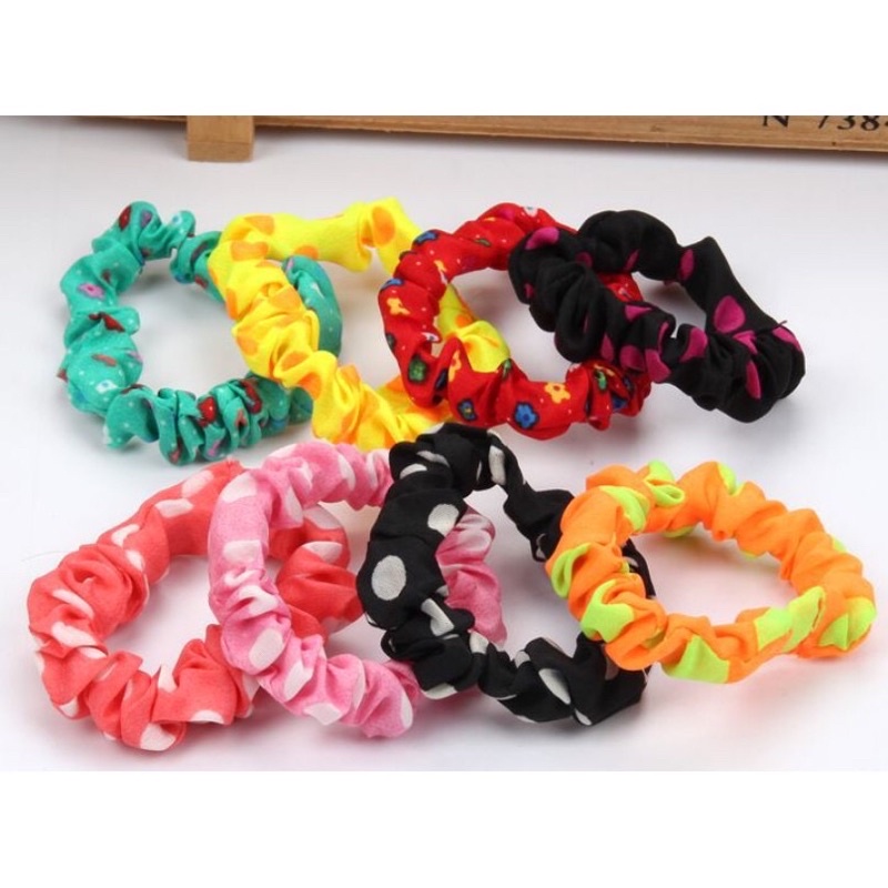 💥[Ready Stock]💥 1 PCS Simple Colorful Hair Band Rubber Band Getah