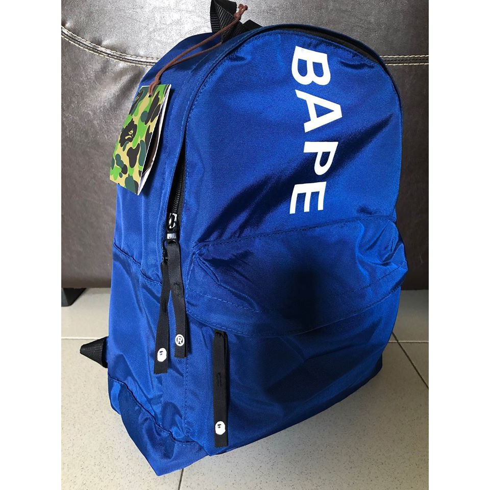 Bape, Bags, Bape Happy New Year Backpack Ss2 Blue