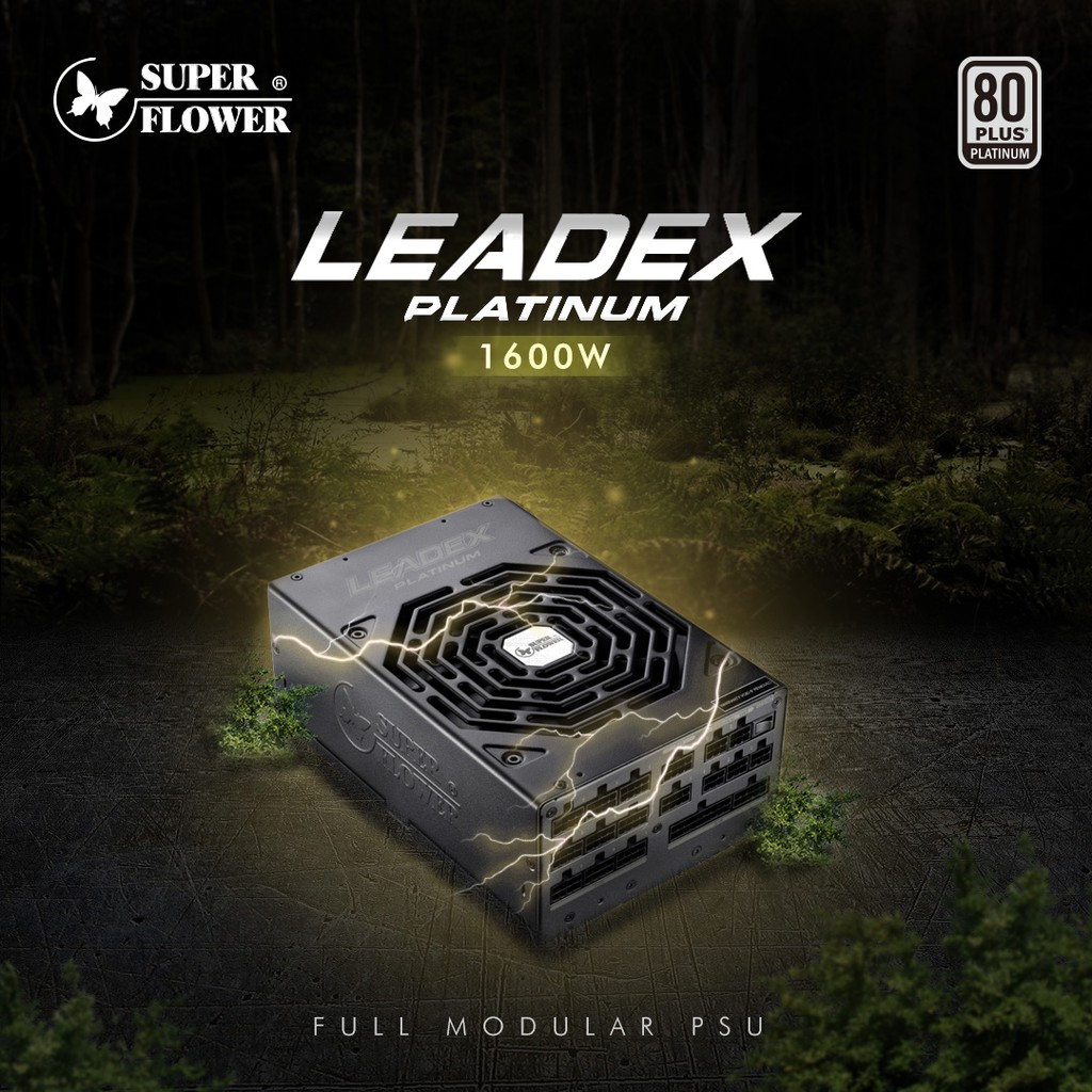 # Super Flower LEADEX Platinum 1600W 80+ Platinum Fully Modular PSU ...
