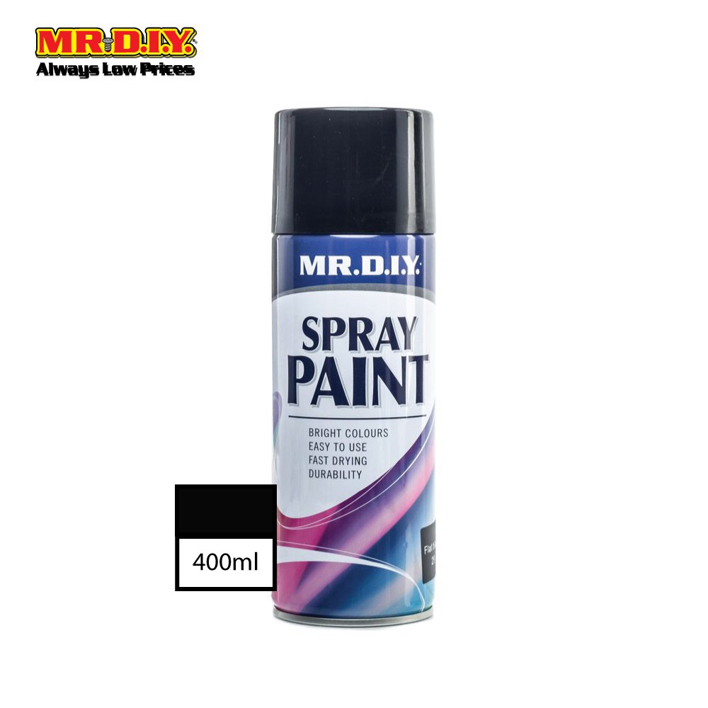 MR DIY Spray Paint Black 30 400ml Shopee Malaysia   Cd775bd1b8111de95cc2b7af37b1d033