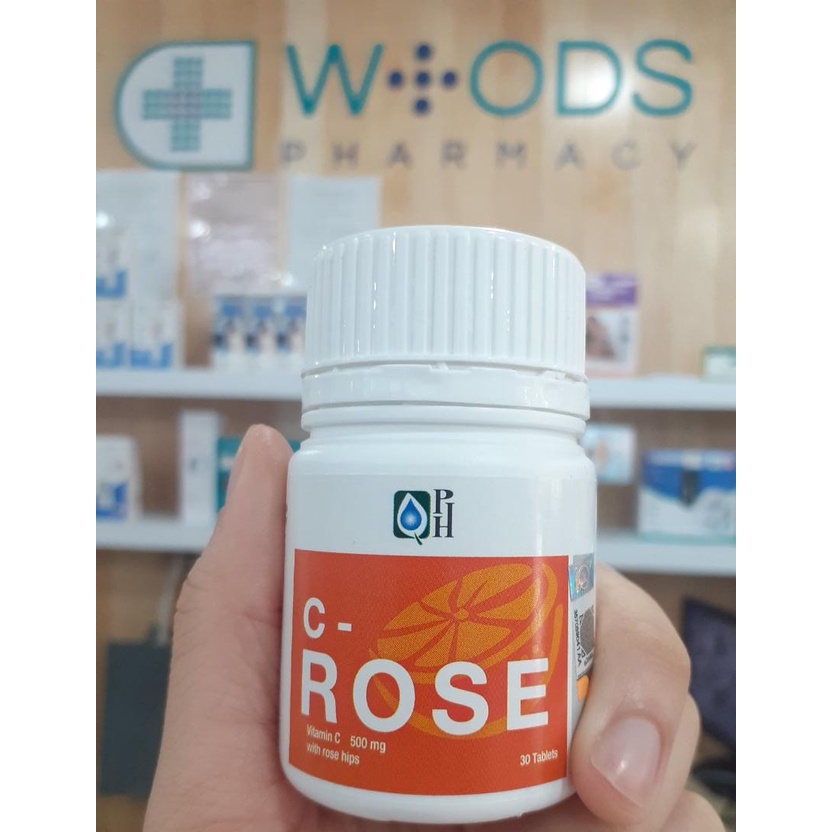 WOODS PHARMACY C ROSE VITAMIN C 500MG 30 TABLETS Shopee Malaysia