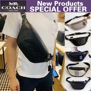 Coach Waist Bag Sling Bag Pouch Bag Men & Women Beg Coach Lelaki Raya Promo  2022 [LOCAL SELLER MALAYSIA]