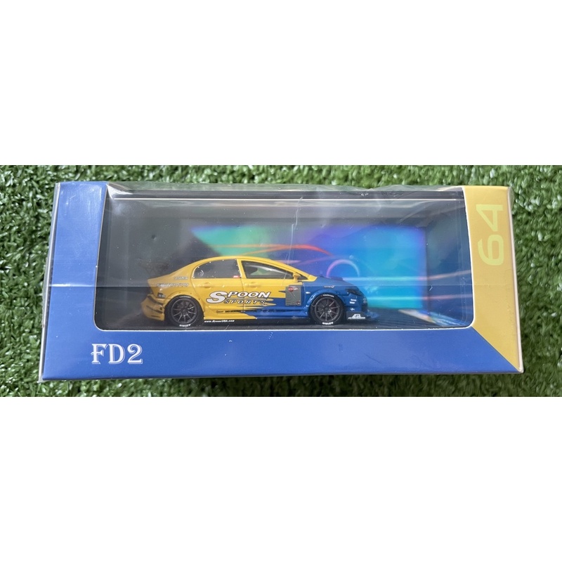 1/64 YM Model Honda Civic FD2 Type R Spoon Sports (Middle Seat ...
