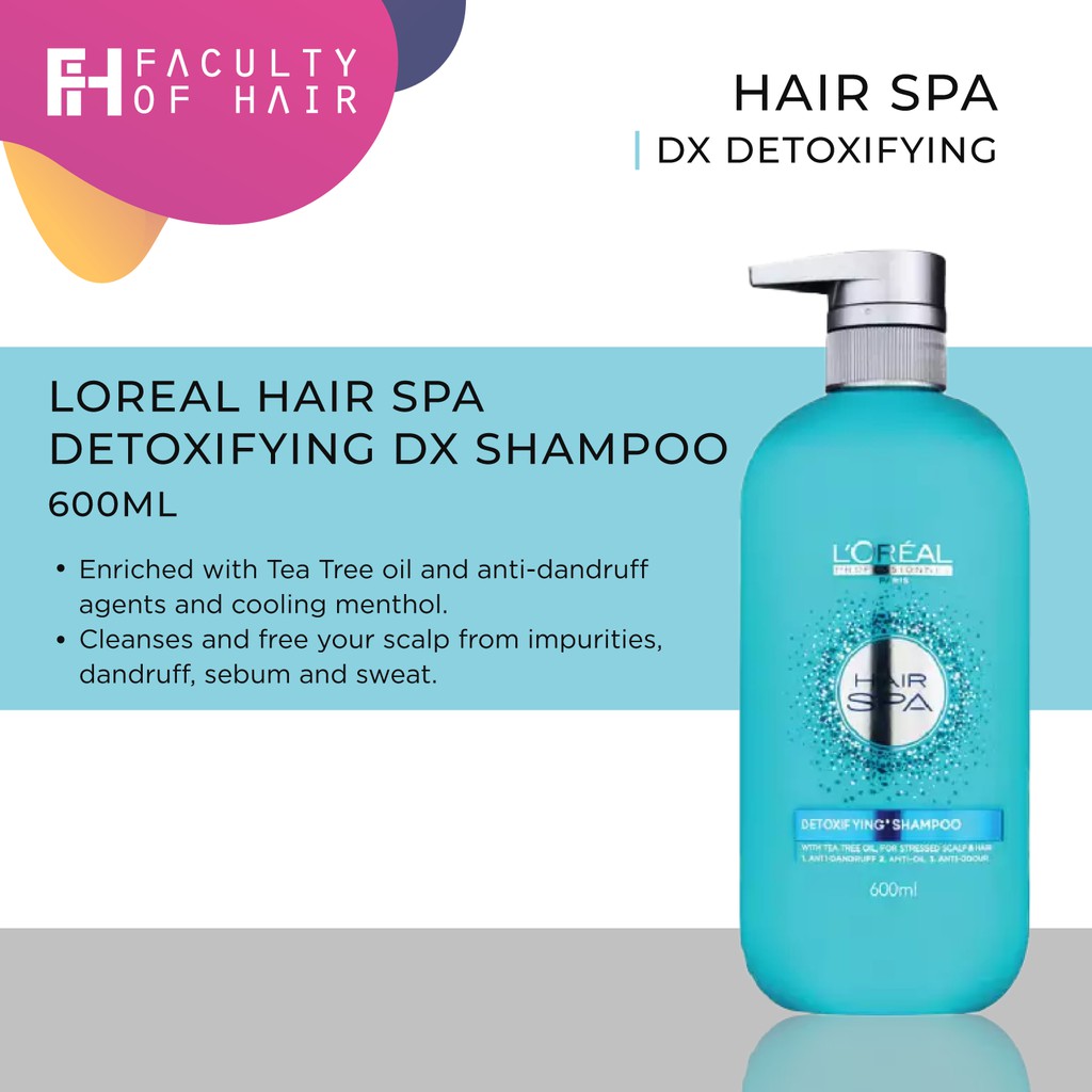 Loreal Professionnel Hair Spa Detoxifying Shampoo 600ml Shopee Malaysia 4869