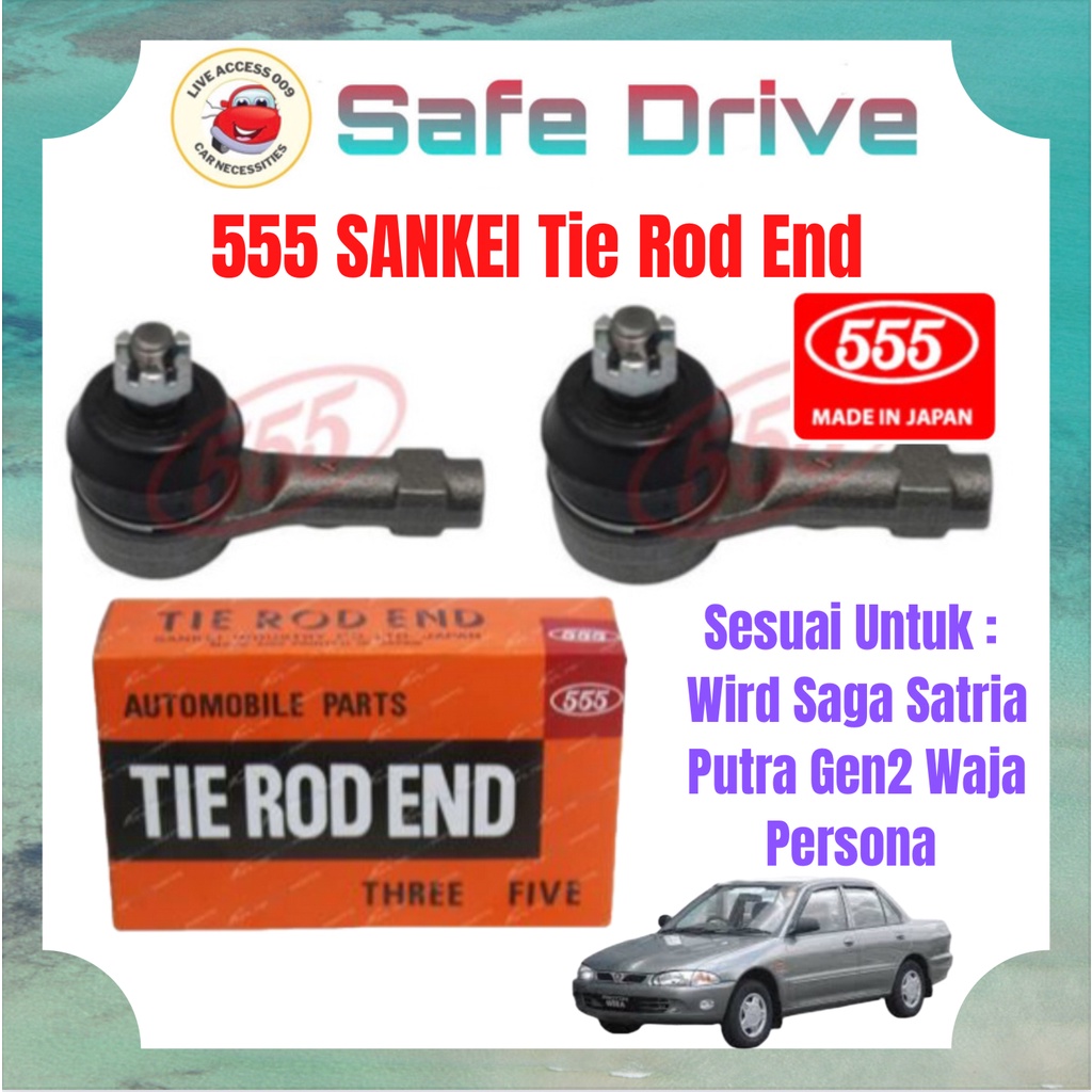 LA009 /1 pasang x 555 Sankei Japan Proton Saga , Wira , Putra