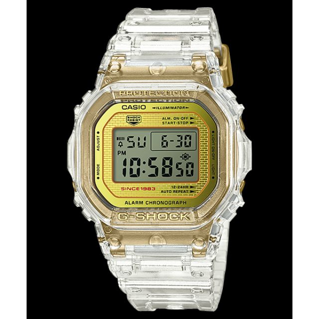 G shock best sale gold glacier