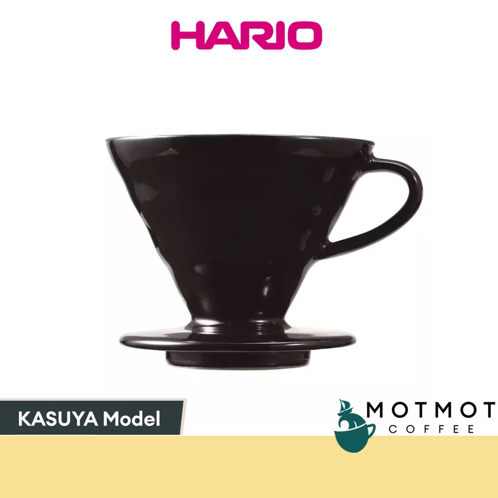 HARIO V60 Coffee Dripper 02 KASUYA Model Black Shopee Malaysia