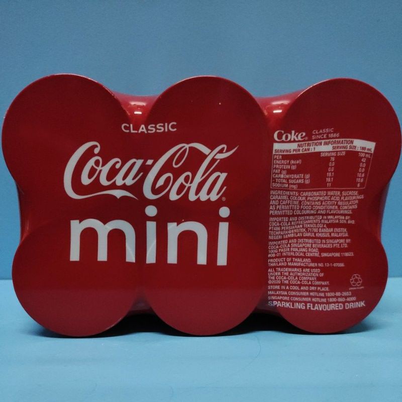 COCA COLA CLASSIC MINI 180ml | Shopee Malaysia