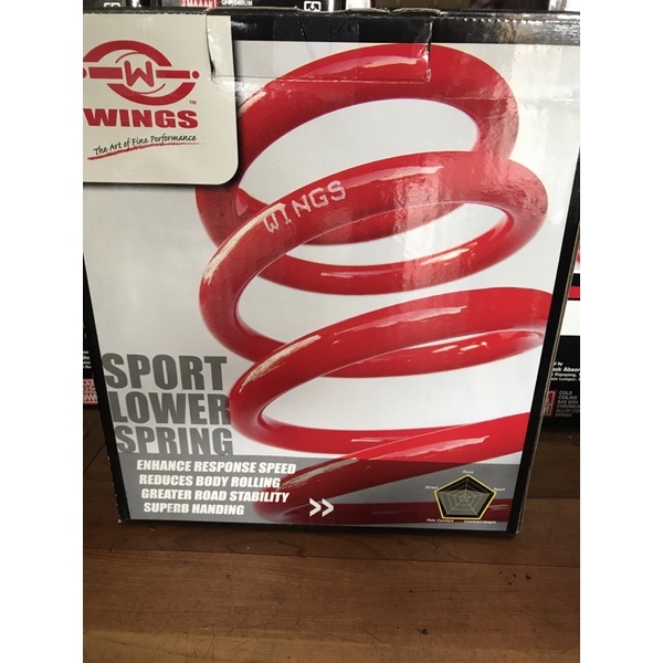 Proton Kancil Sport Spring Wings Lower Sport Coil Spring (1 Set ...