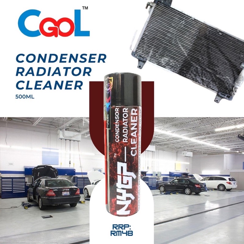 NYGP AIRCOND COOLING COIL CONDENSER RADIATOR CLEANER CAR INTERIOR AIR
