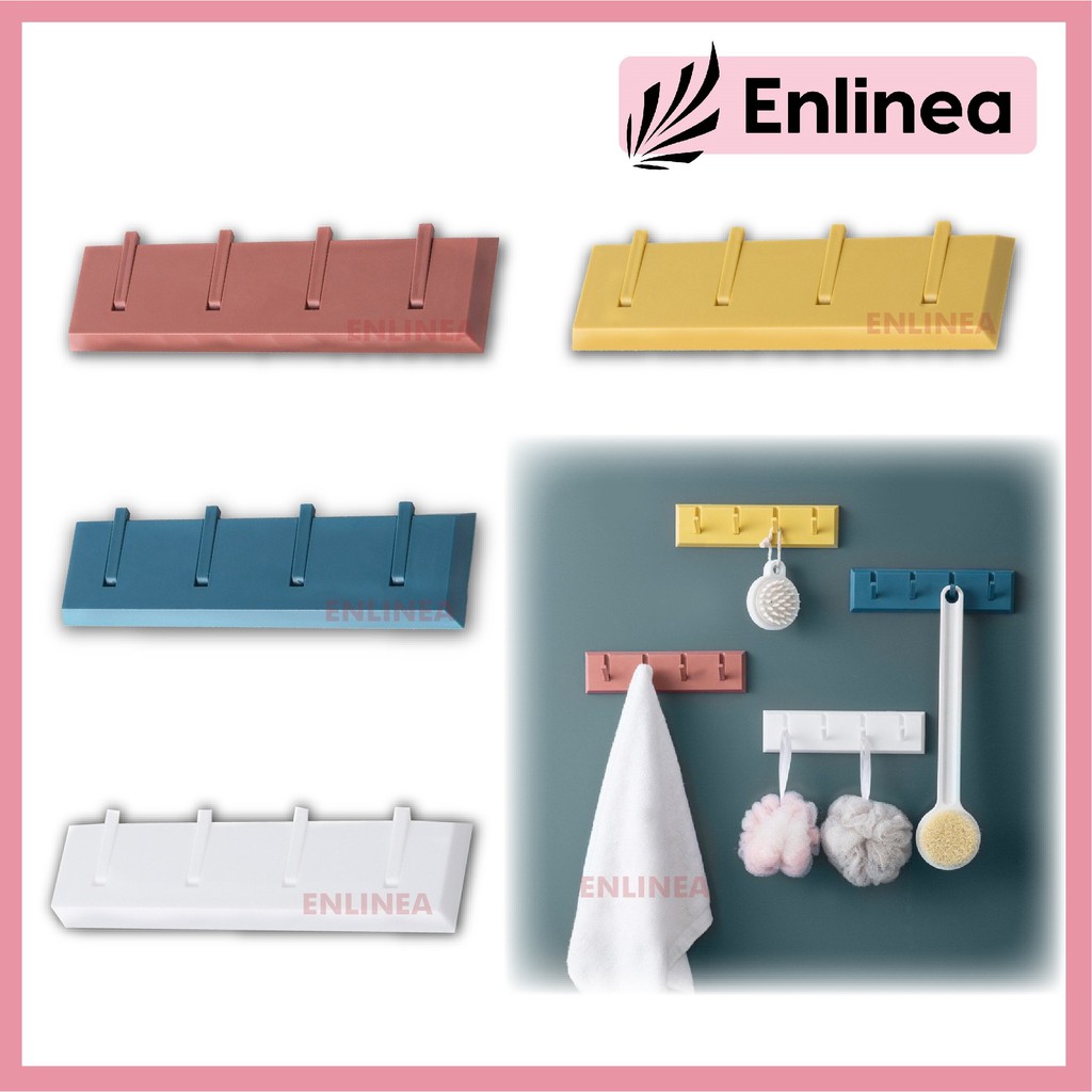 No Drill Hook Kitchen Hook /Bathroom Hook Wall Hanger NonAdhesive Hook