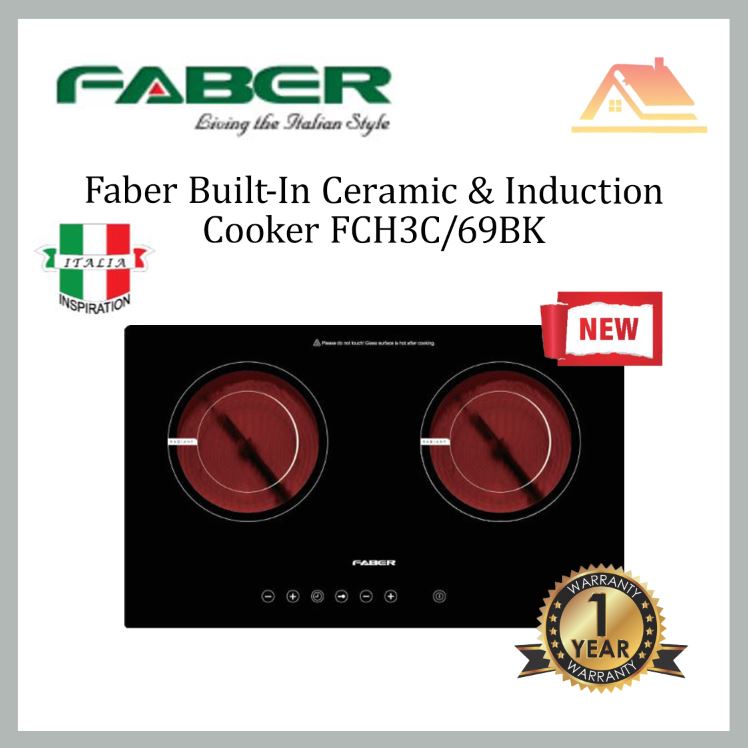 Faber BuiltIn Ceramic & Induction Cooker FCH3C/69BK Shopee Malaysia