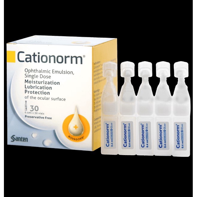 Cationorm Eye Drops Emulsion 0.4ml (Dry Eyes/Mata Kering) Shopee Malaysia