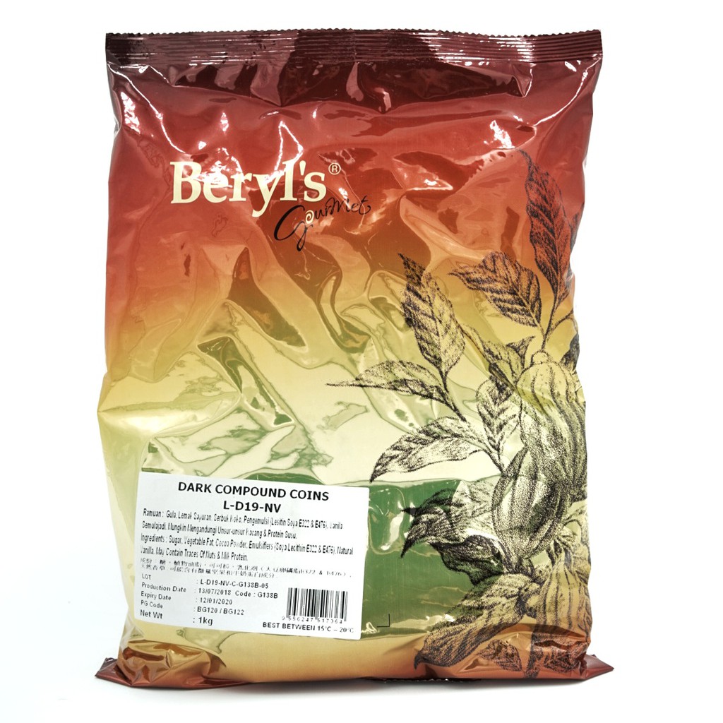 Beryls Dark Compound Coin 1kg Shopee Malaysia