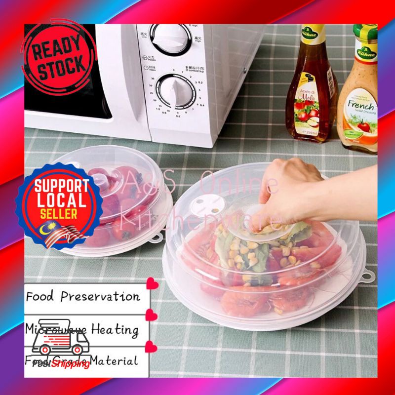 Microwave Food Cover Plate Cover Food Seal Cover | Shopee Malaysia