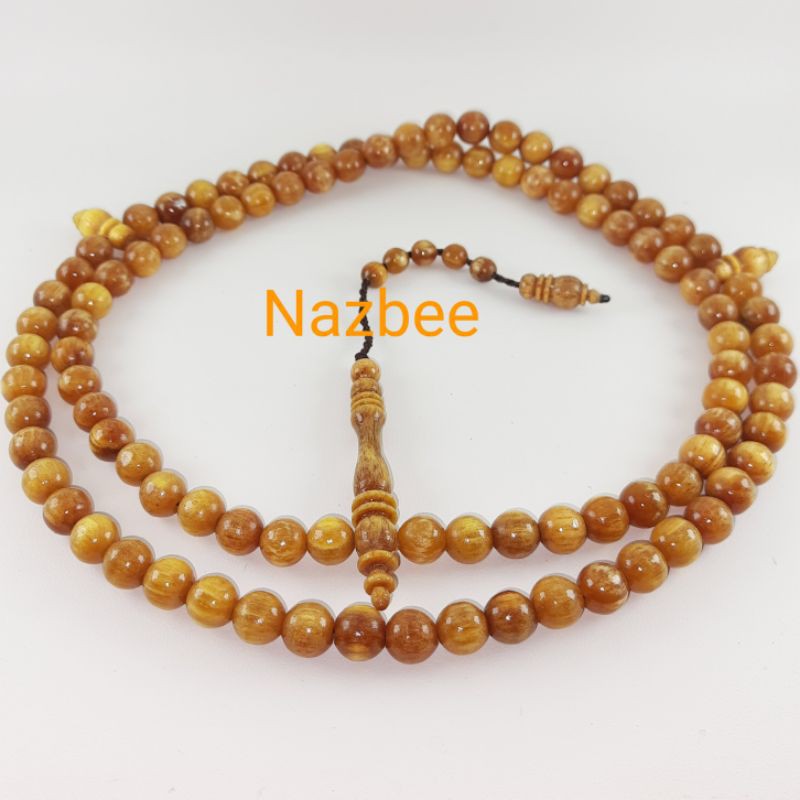 [Raya 2024] KAYU Tasbih 99 Pine Wood - 10mm | Shopee Malaysia