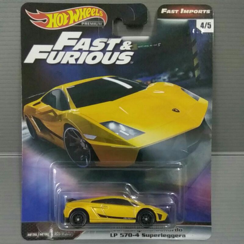 Hot Wheels Fast And Furious Lamborghini Gallardo LP 570-4 Superleggera ...