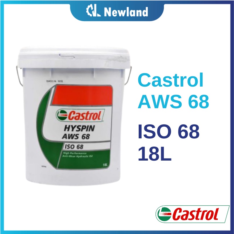 CASTROL ISO 68 Hyspin AWS 68 Hydraulic Oil (18L) Shopee Malaysia