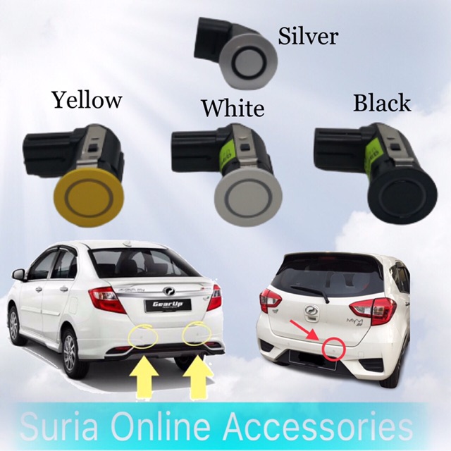 Perodua Myvi / Bezza 2018-2020 | Reverse Sensor Eye | Parking Sensor ...