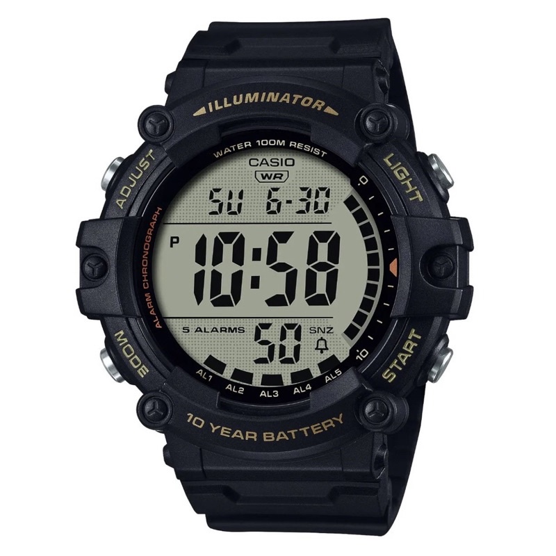 CASIO Digitel Dual Time Sports Watch Big Size AE 1500WHX 1 AE 1500WHX 3 AE 1500WHX AE 1500 Shopee Malaysia