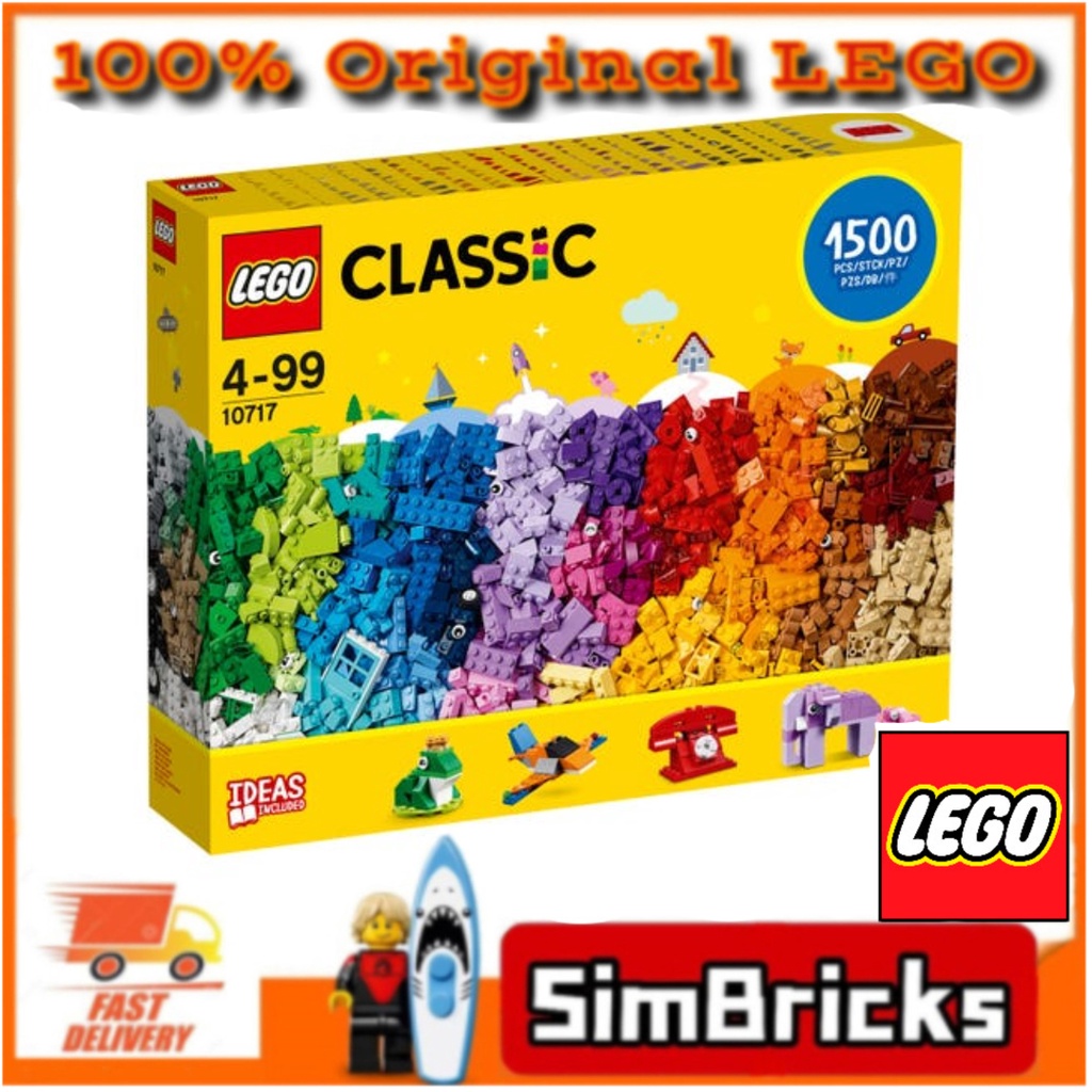 (SimBricks) LEGO 10717 Classic Bricks Bricks Bricks Shopee Malaysia