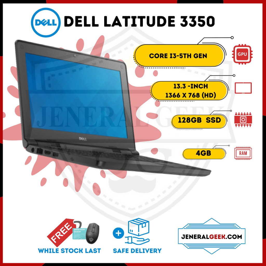 dell latitude 3350 i3 5th generation specs