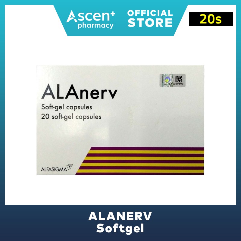 ALANERV Softgel [20s] | Shopee Malaysia