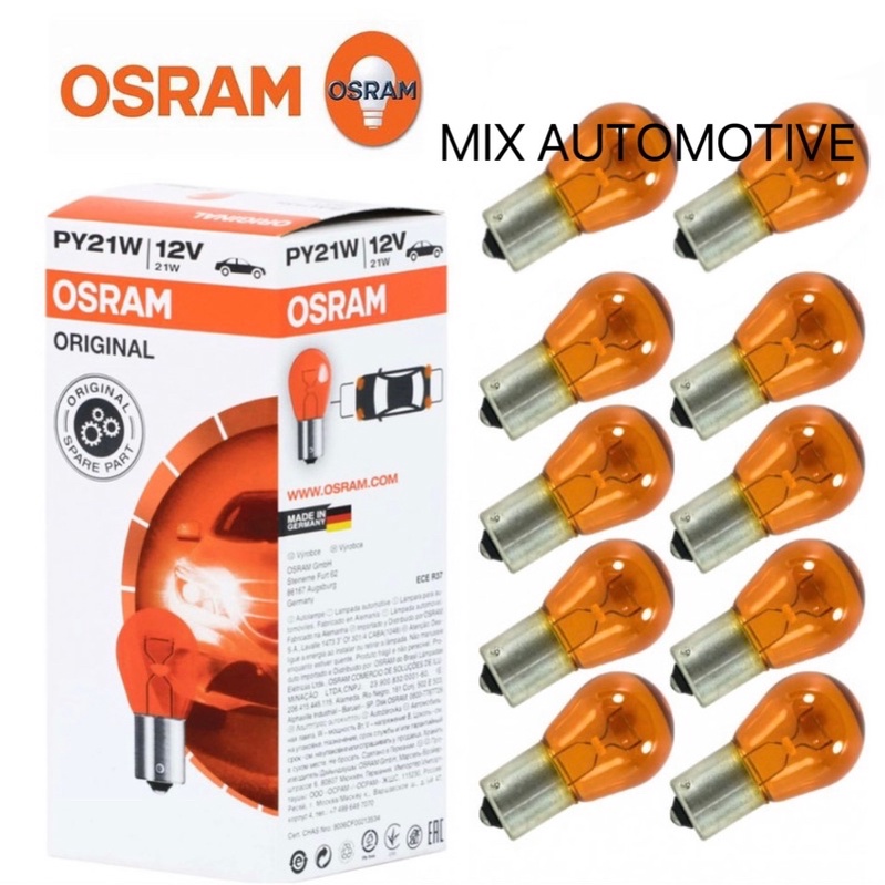 Osram Bulb 7507 - 1141 12V 21W - PY21W - Signal Lamps - Original Metal ...