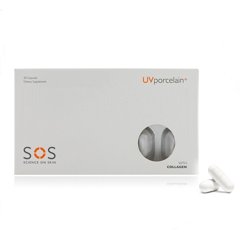 🔔🌹2026 NEW YEAR SALE🌹 📣)SOS Glutathione Plus 30 Capsules ( Old  Packaging SOS UV Porcelain+)