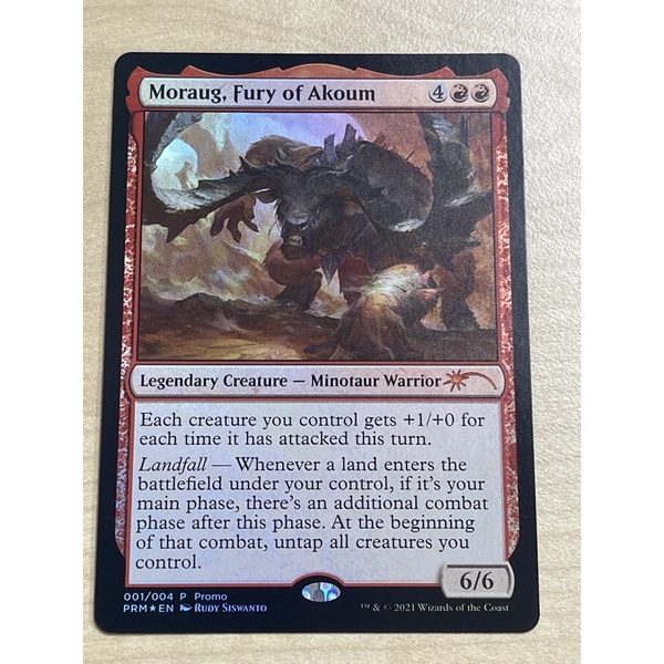(PROMO) Moraug, Fury of Akoum foil Shopee Malaysia