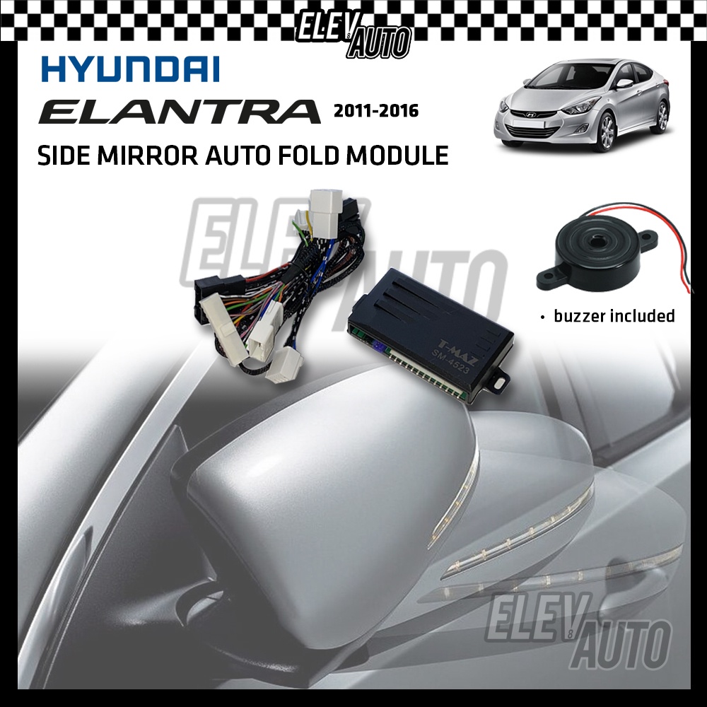 Hyundai Elantra MD 2011 2016 Side Mirror Auto Fold Module System 2012
